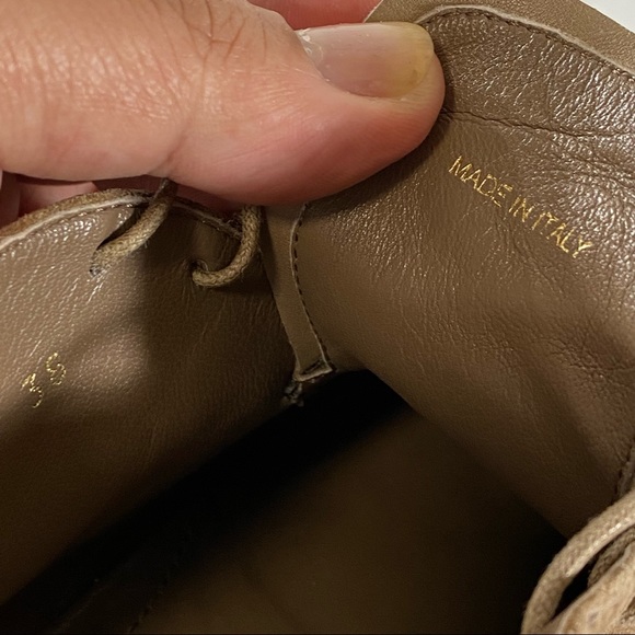 Prada Sand Desert Bootie shoes size EU 38 or 8 US - Picture 14 of 16